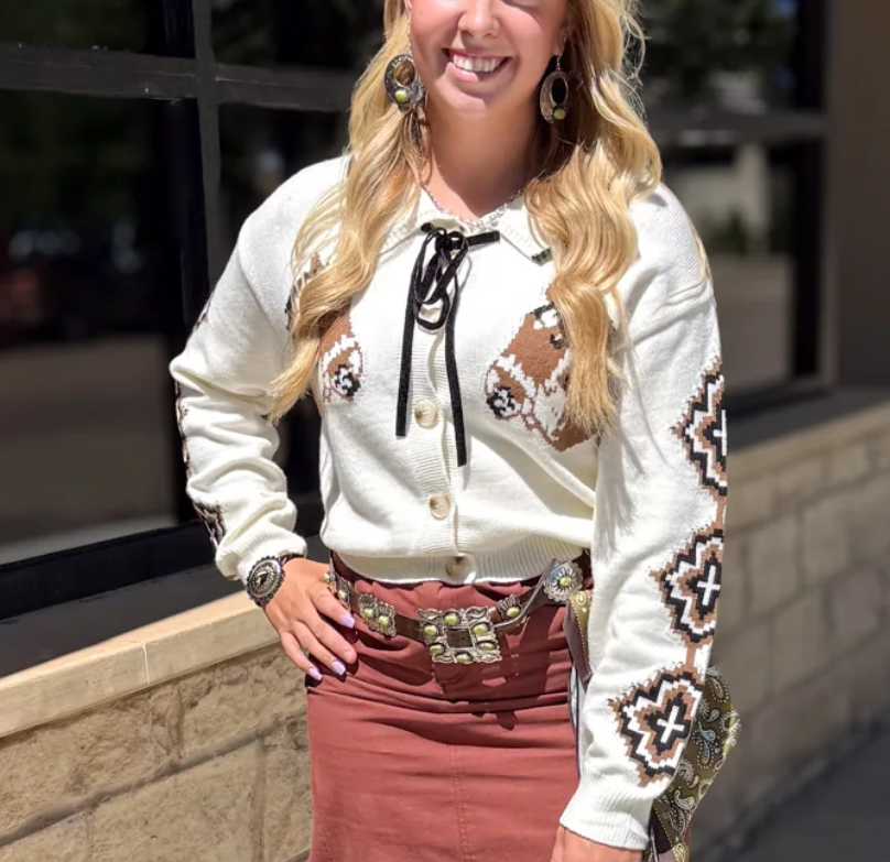 Cool Horse Cardigan
