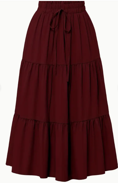 Skirt Pleated A-Line Swing