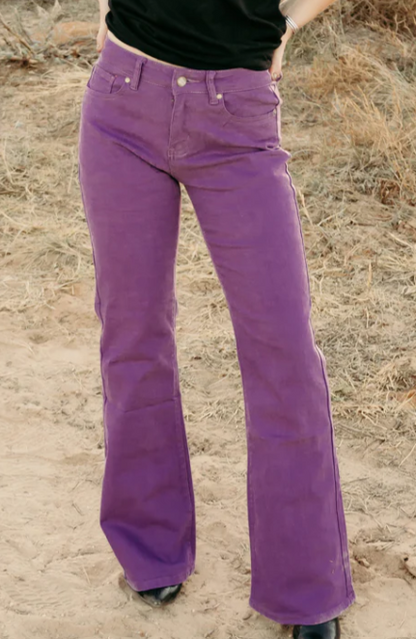 WALKING WEST DENIM PURPLE