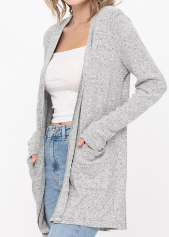 Open Front Long Sleeve