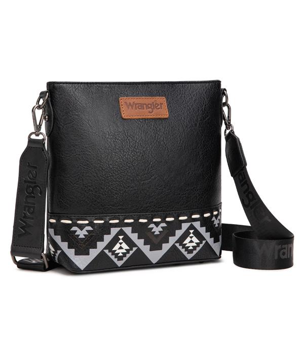 Wrangler Aztec Print Crossbody Bag