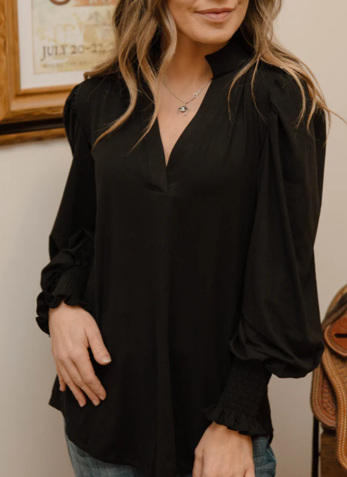 Canyon Call Top - Black