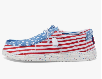 Wally Patriotic Slip-On Casual Shoes