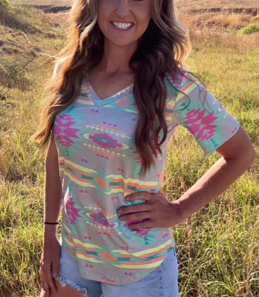 Aztec Daydream Top