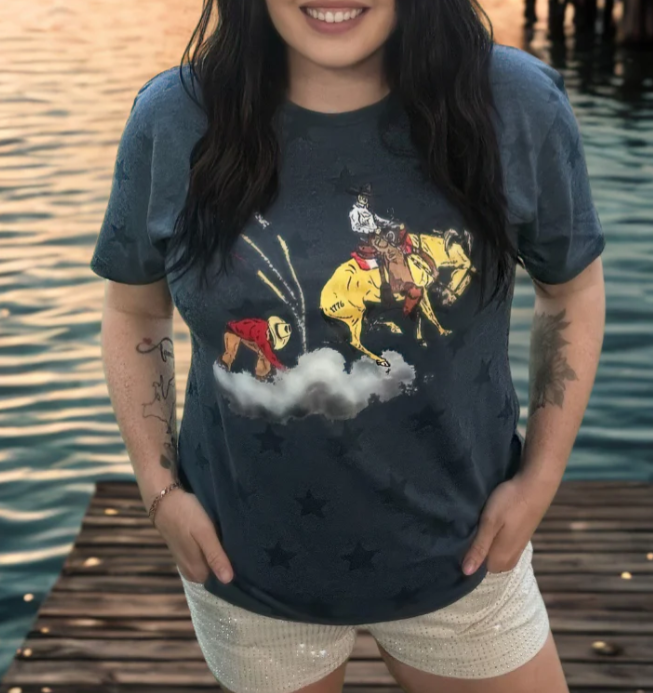 Bold Stripes And Bright Stars Tee