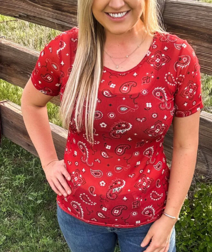 Bandana Babe Short Sleeve Mesh