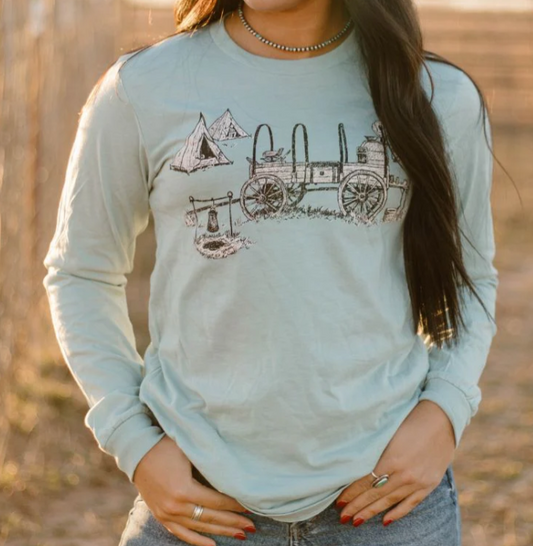 Country Blu's Long Sleeve Tee