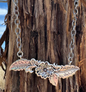 Tooled Leather Necklace