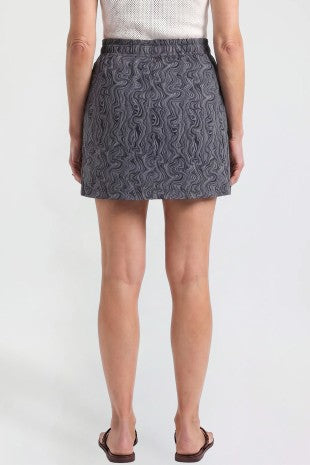 Drawstring Porkchop And Cargo Pocket Skort