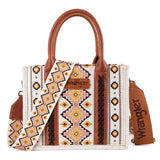 Wrangler Aztec Small Tote/Crossbody and Card Case Set 2Pc- WG2203-8120SW