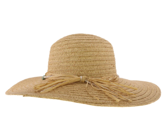 Stone Trim Wide Brim C.C Sun Hat