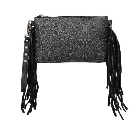 Montana West Tooled Collection Clutch/Crossbody