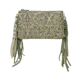 Montana West Tooled Collection Clutch/Crossbody