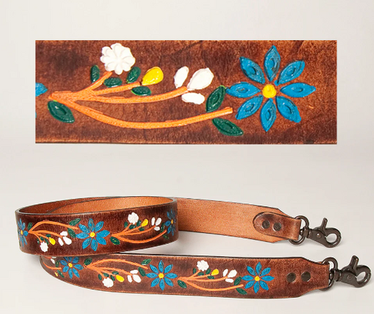 Floral Purse Strap