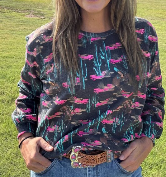 Rosette Rodeo Top