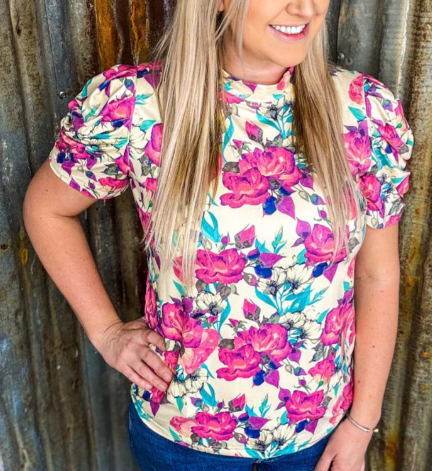 Life Is A Flower Top