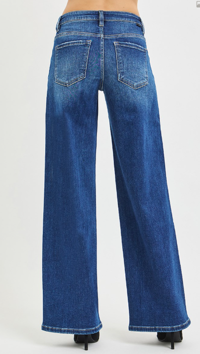 Risen Slouchy Wide Leg Jeans PW21431