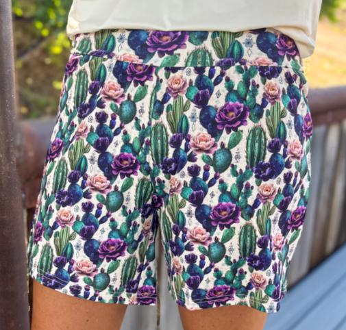 Desert Bloom Long Shorts