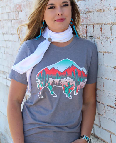 Bixby Bison Tee