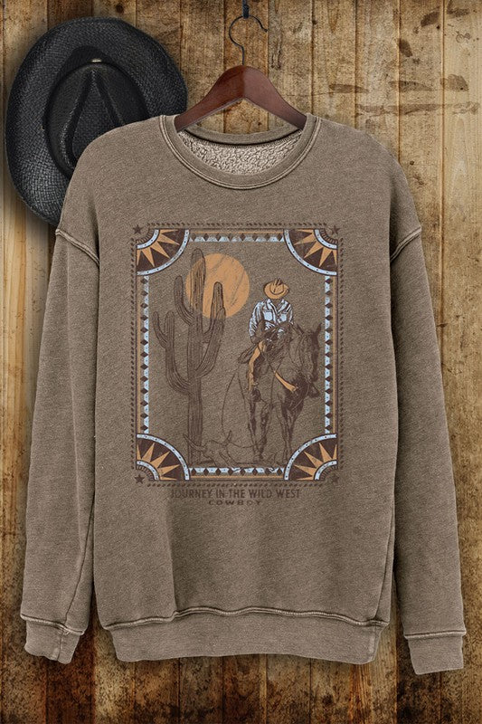 WESTERN COWBOY MINERAL SWEATSHIRT