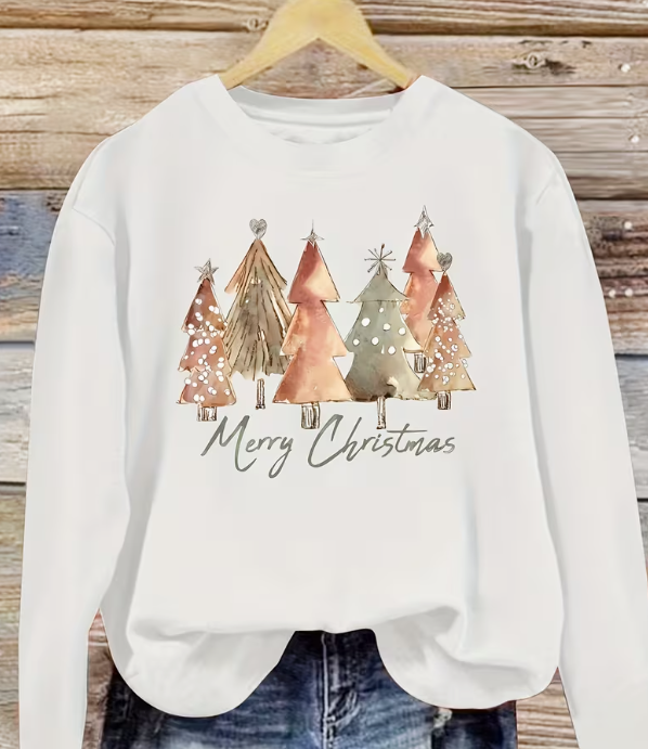 Merry Christmas Tree Top