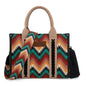 Wrangler Aztec Pattern Dual Sided Print -Tote/Crossbody -WG2209-8120S