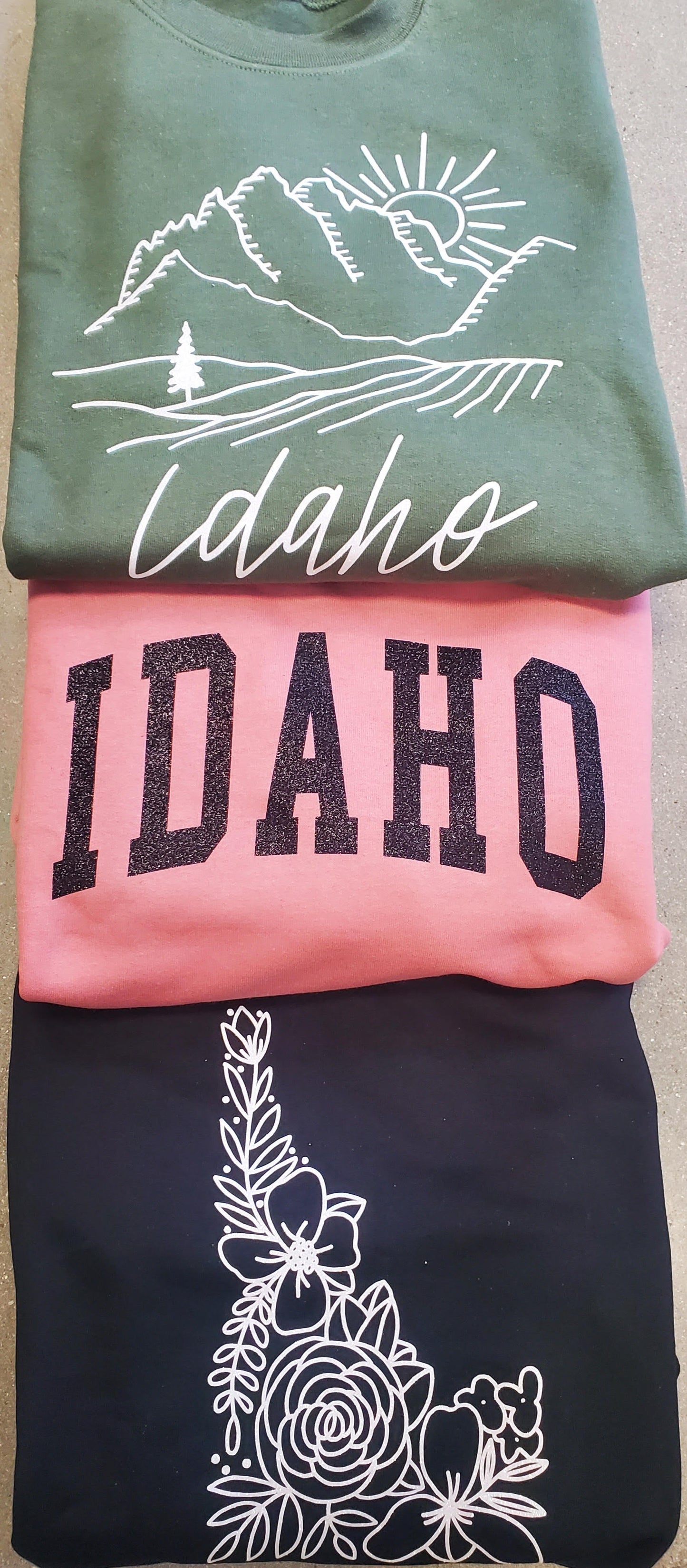 Idaho Crew Neck Sweatshirt