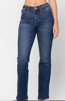 Judy Blue Dark Washed Boot Cut Jeans