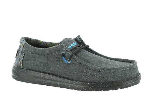 Hey Dude Wally Youth Chambray Slip-On