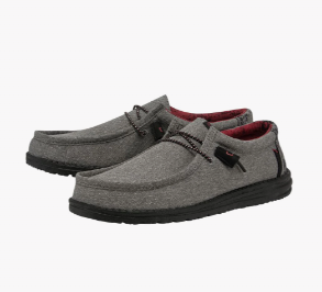 Men's Hey Dude Wally ECO Ascend Ripstop Grey