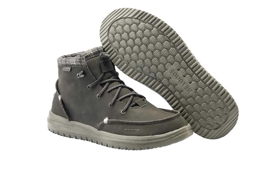 Men's Hey Dude Bradley Dark Grey