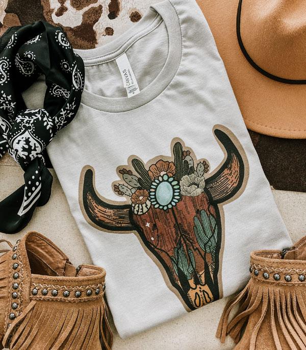 Turquoise Steer Head