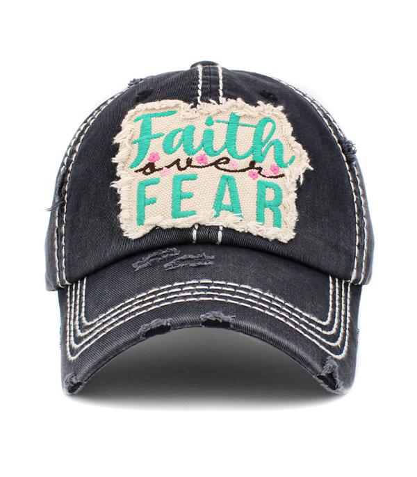 Faith Over Fear Ball Cap