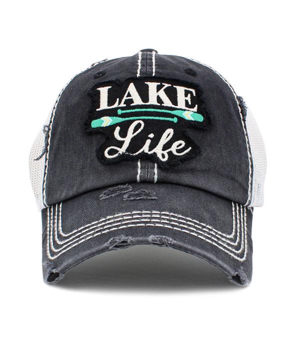 Lake Life Trucker Back Ball Cap