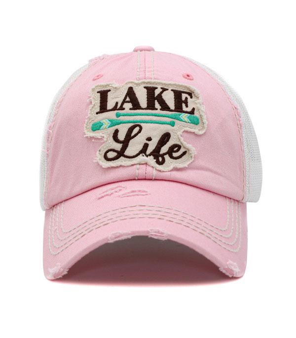 Lake Life Trucker Back Ball Cap