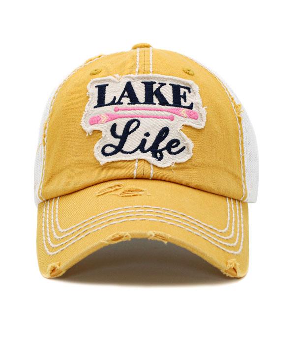 Lake Life Trucker Back Ball Cap