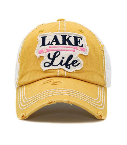 Lake Life Trucker Back Ball Cap