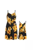 Sun Flower Print Girl