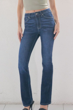 Kancan High Rise Skin Boot Cut Jean