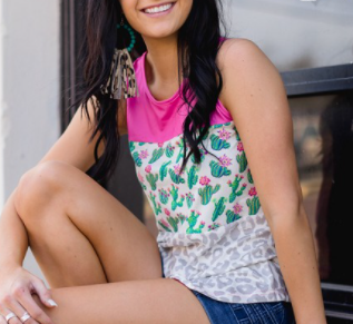 BLOOMIN' BABE TANK