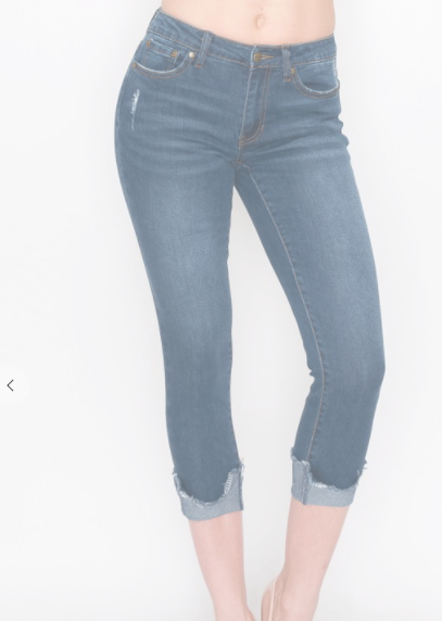 Skinny Regular Capri-Rise Jean