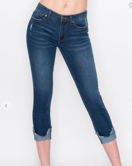 Skinny Regular Capri-Rise Jean