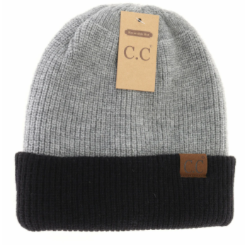 Unisex Reversible Two-Tone Slouchy C.C Beanie