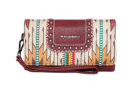 Montana West Aztec Tri Fold Wallets