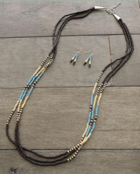 Small Beaded Necklaces & Earrings