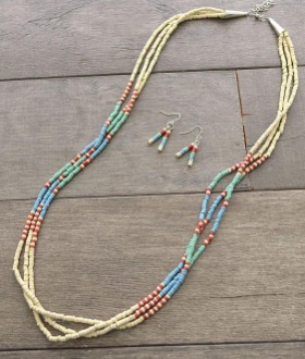 Small Beaded Necklaces & Earrings