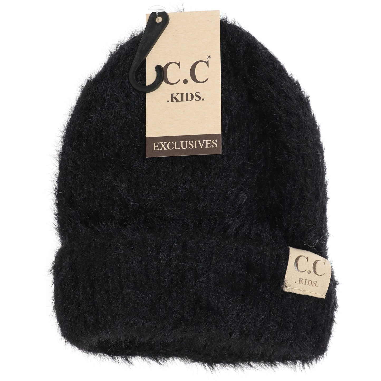 C.C.Kids Fuzzy Solid Beanie