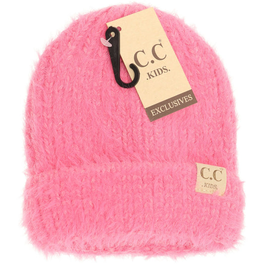 C.C.Kids Fuzzy Solid Beanie