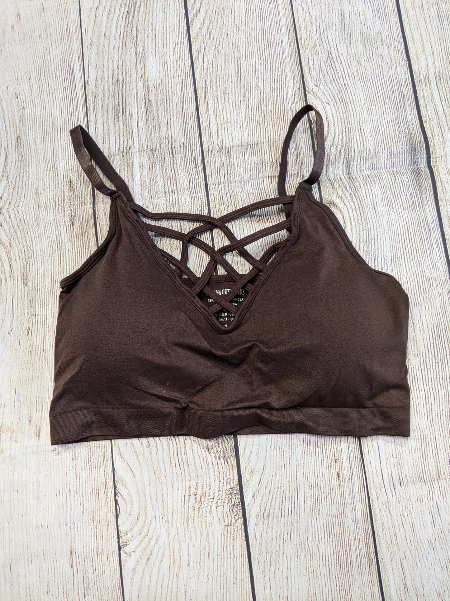 Spaghetti Bralette Cross Bra