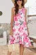 Floral Print Sleeveless Dress